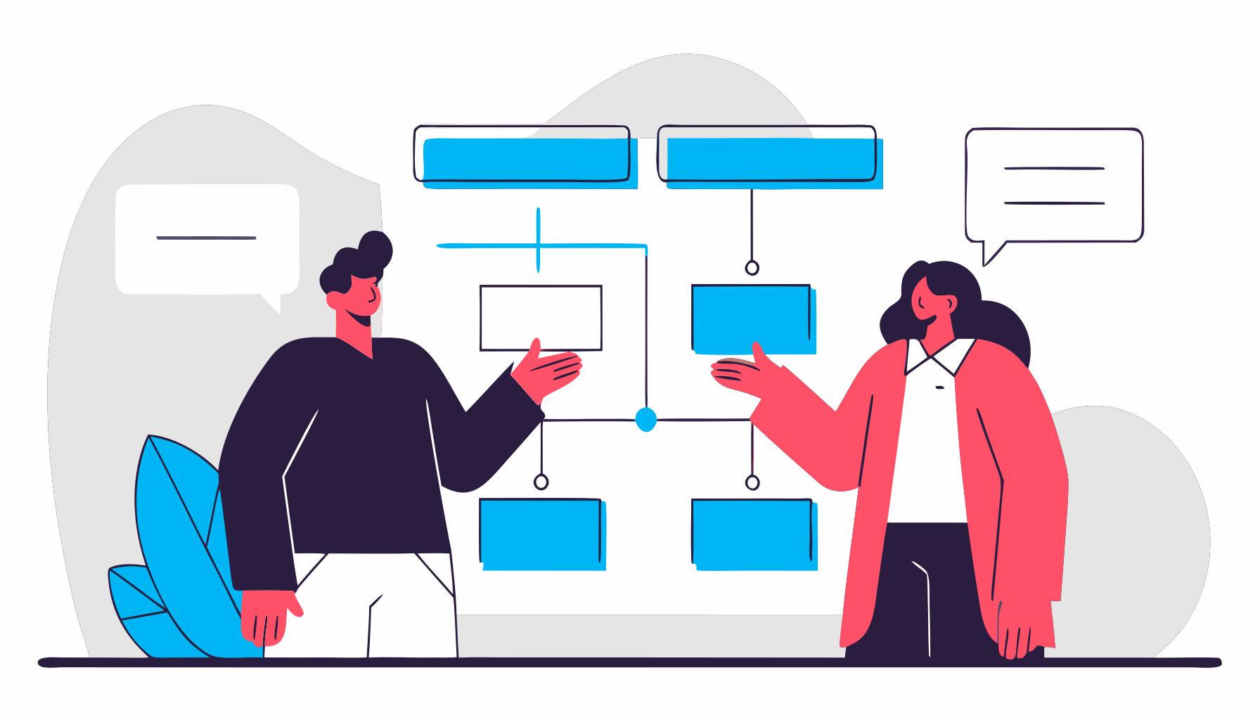 Vector flat illustration for 5 Things to Know About Small Business Loans